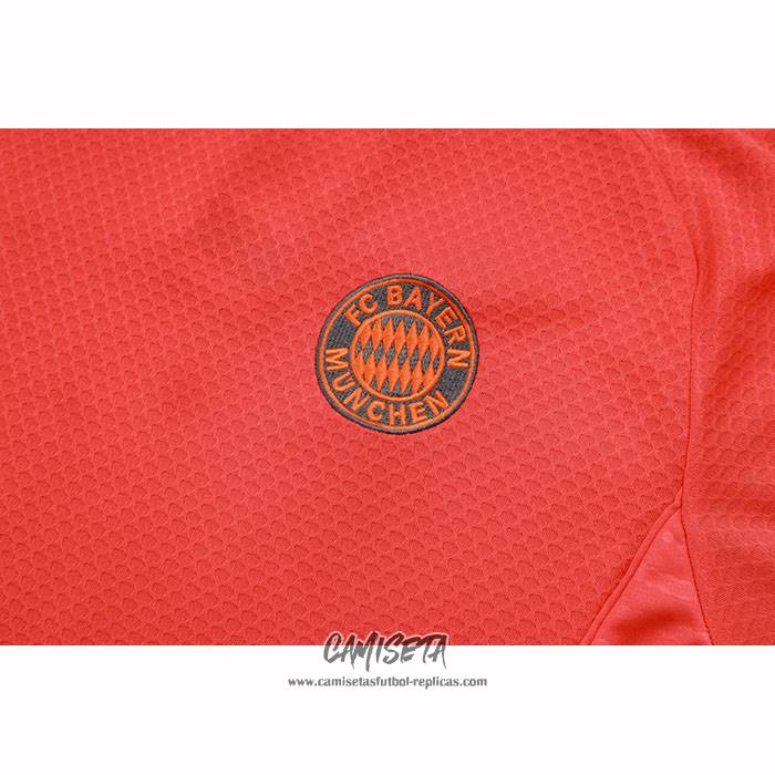 Chandal del Bayern Munich 2025-2026 Manga Corta Naranja - Pantalon Corto